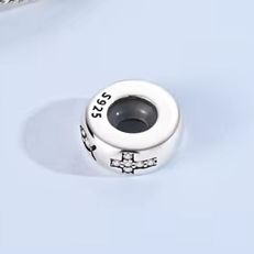 Crossfit Accessories - Shiny Zircon Jesus Fish Cross Beads