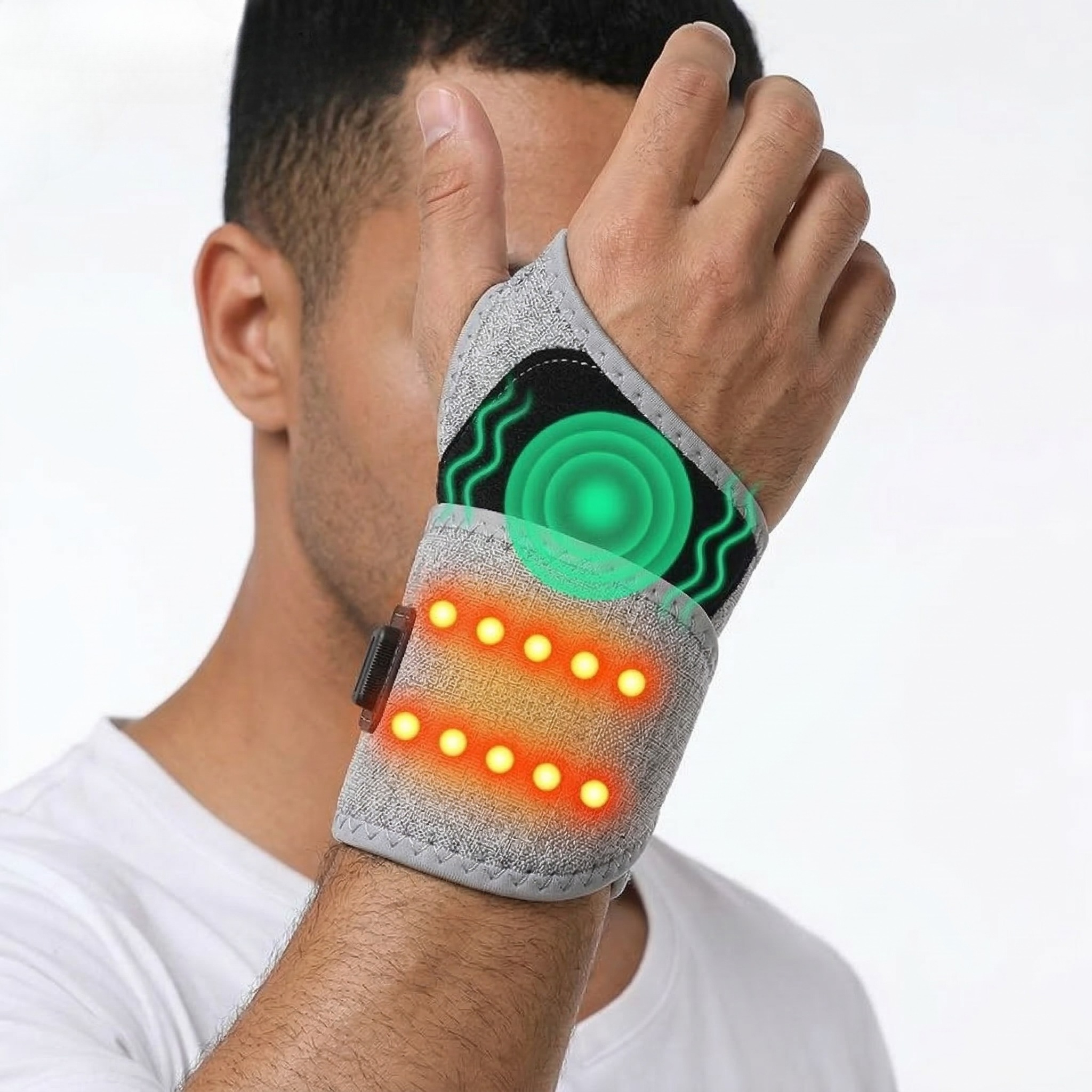 Wrist Wrap Support - Heated Wrist Wrap Electric Heated Wrist