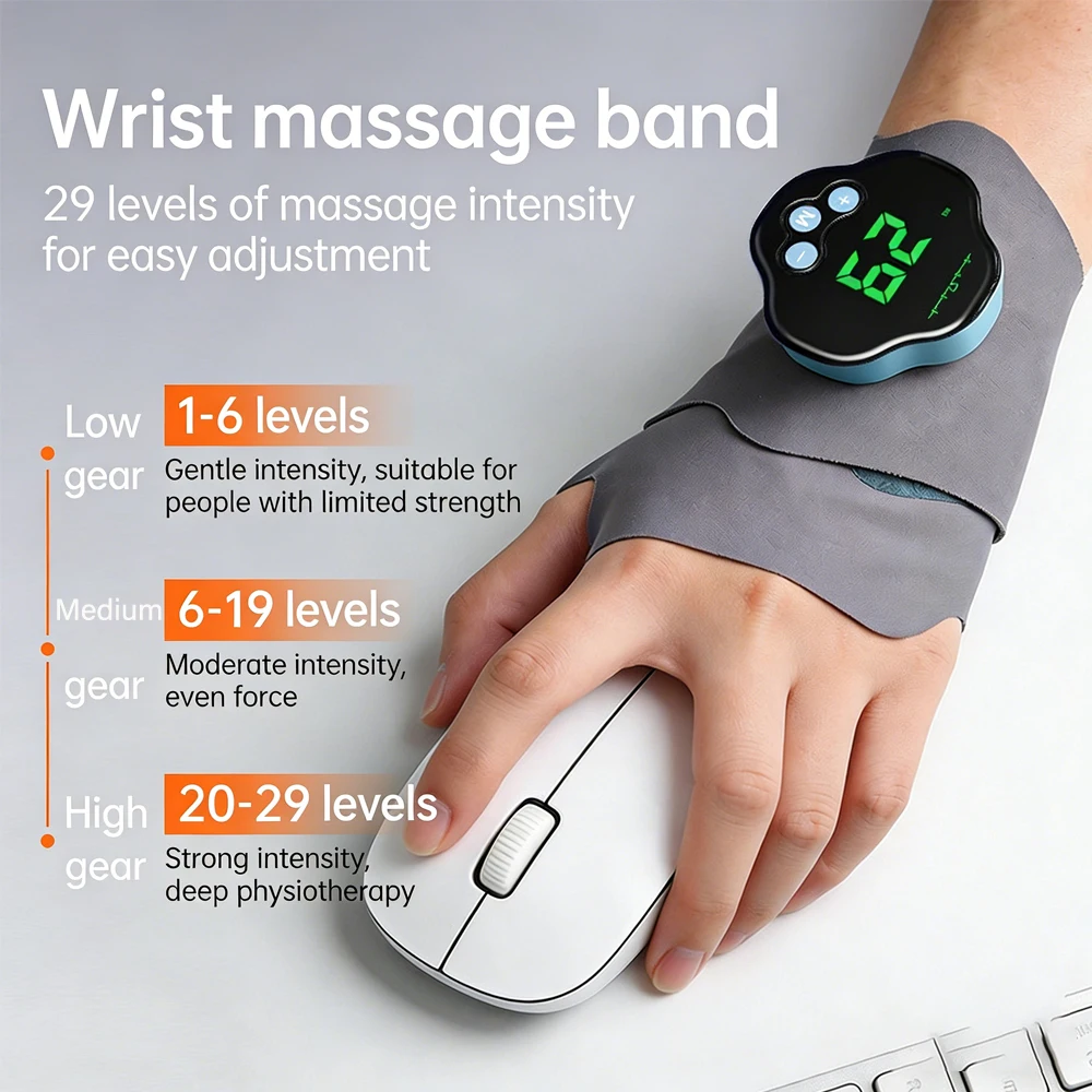 29 Levels Electric Hand Massag - Wrist Wrap Support recensione e prezzo