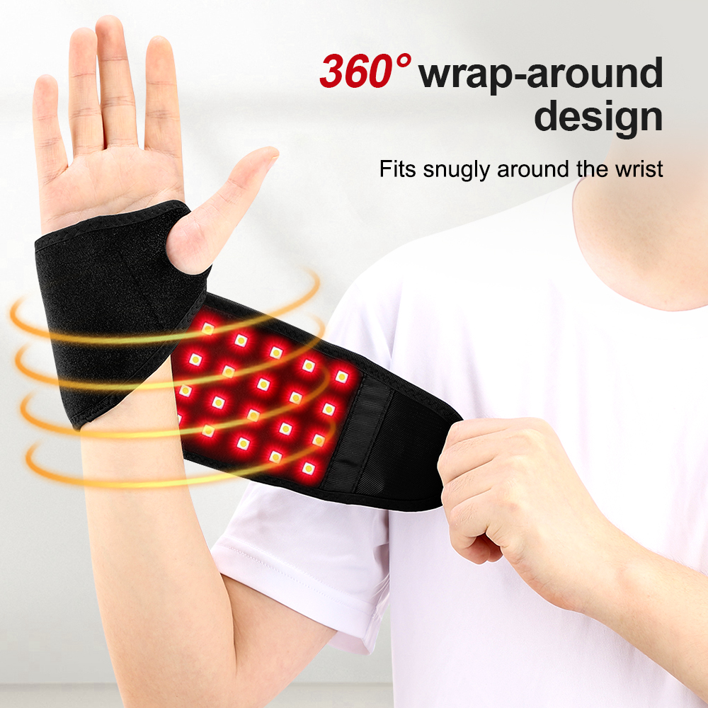 660nm 850nm LED Infrared Heati - Wrist Wrap Support recensione e prezzo