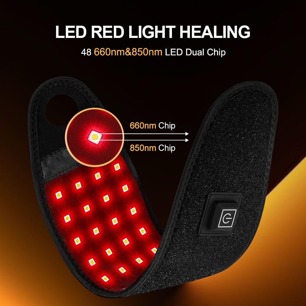 660nm 850nm LED Infrared Heati - Wrist Wrap Support recensione e prezzo