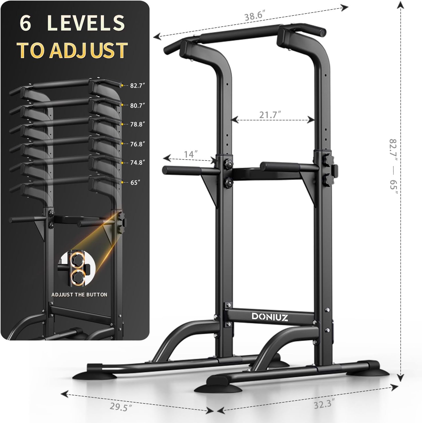 Power Tower Pull Up Bar and Di - Pull Up Bar Grip recensione e prezzo