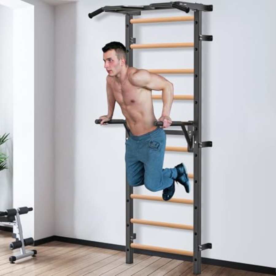 Wall Mounted Gymnastic Stall B - Pull Up Bar Grip recensione e prezzo