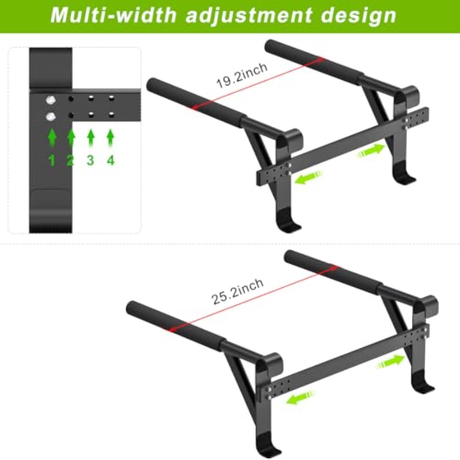 Wall Mounted Gymnastic Stall B - Pull Up Bar Grip recensione e prezzo