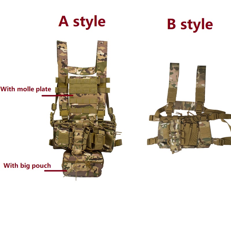 D3CR Chest Rig Vest Multicam B - Crossfit Gear For Men recensione e prezzo