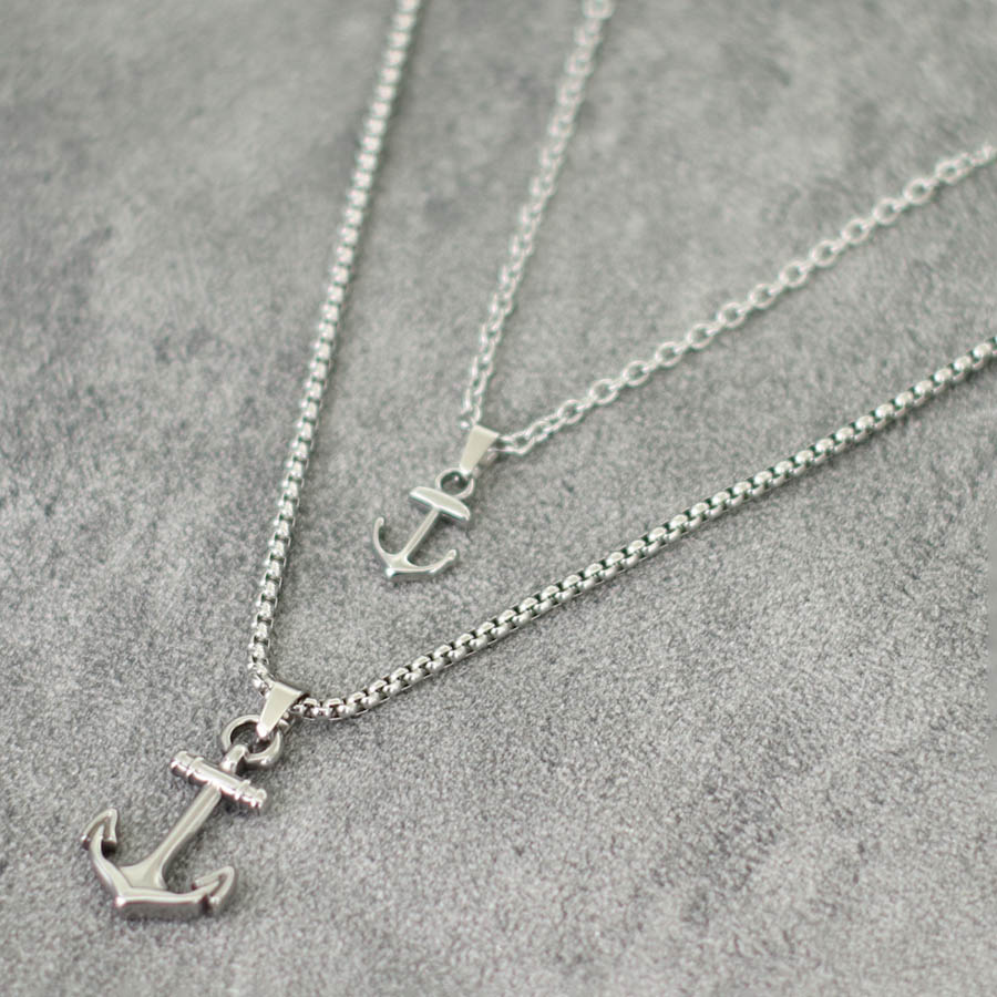 Hiphop Anchor Necklace For Men - Battle Rope Anchor recensione e prezzo