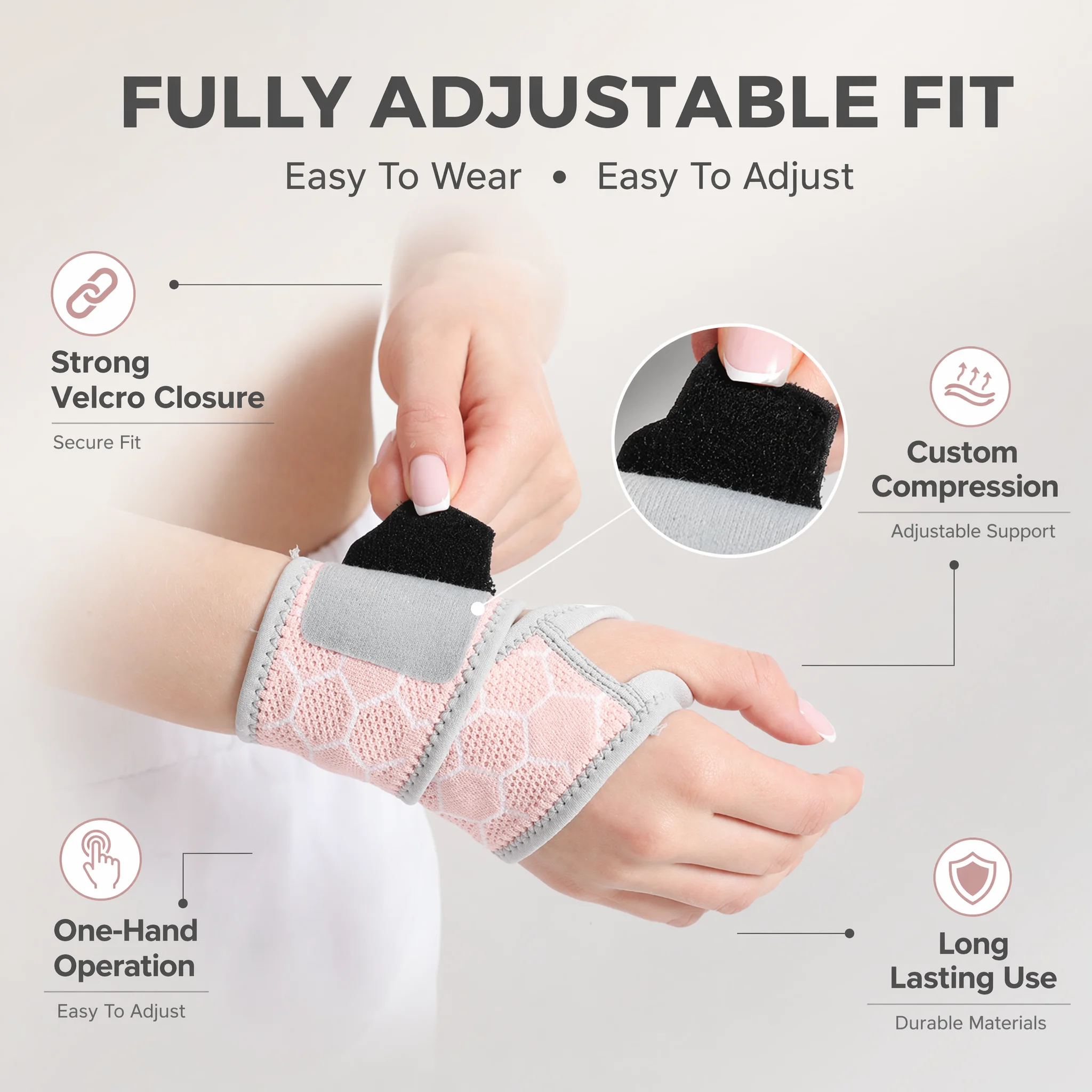 Adjustable Wrist Brace Compres - Wrist Wrap Support recensione e prezzo