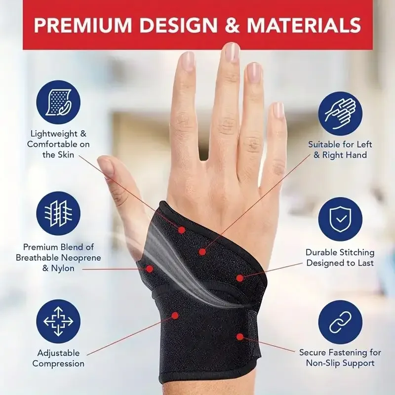 Adjustable Wrist Brace Perfect - Wrist Wrap Support recensione e prezzo
