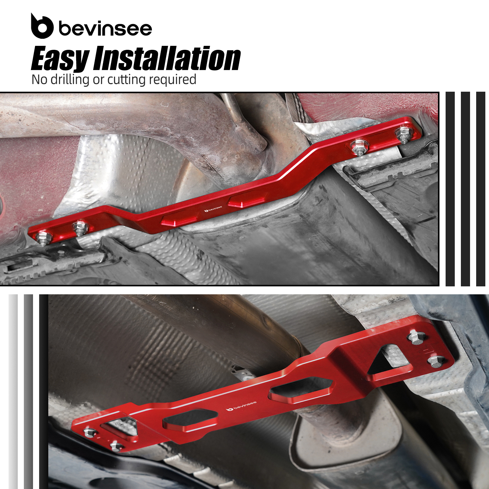 BEVINSEE Centre Tunnel Brace & - Crossfit Ga recensione e prezzo