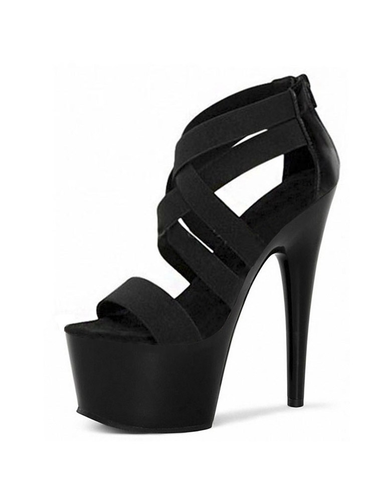 17cm Heeled Sandals Black pole - Crossfit G recensione e prezzo