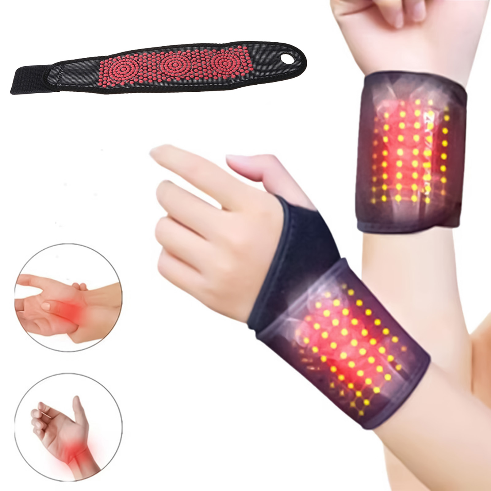 1/2pcs Self-Heating Wrist Brac - Wrist Wrap Support recensione e prezzo