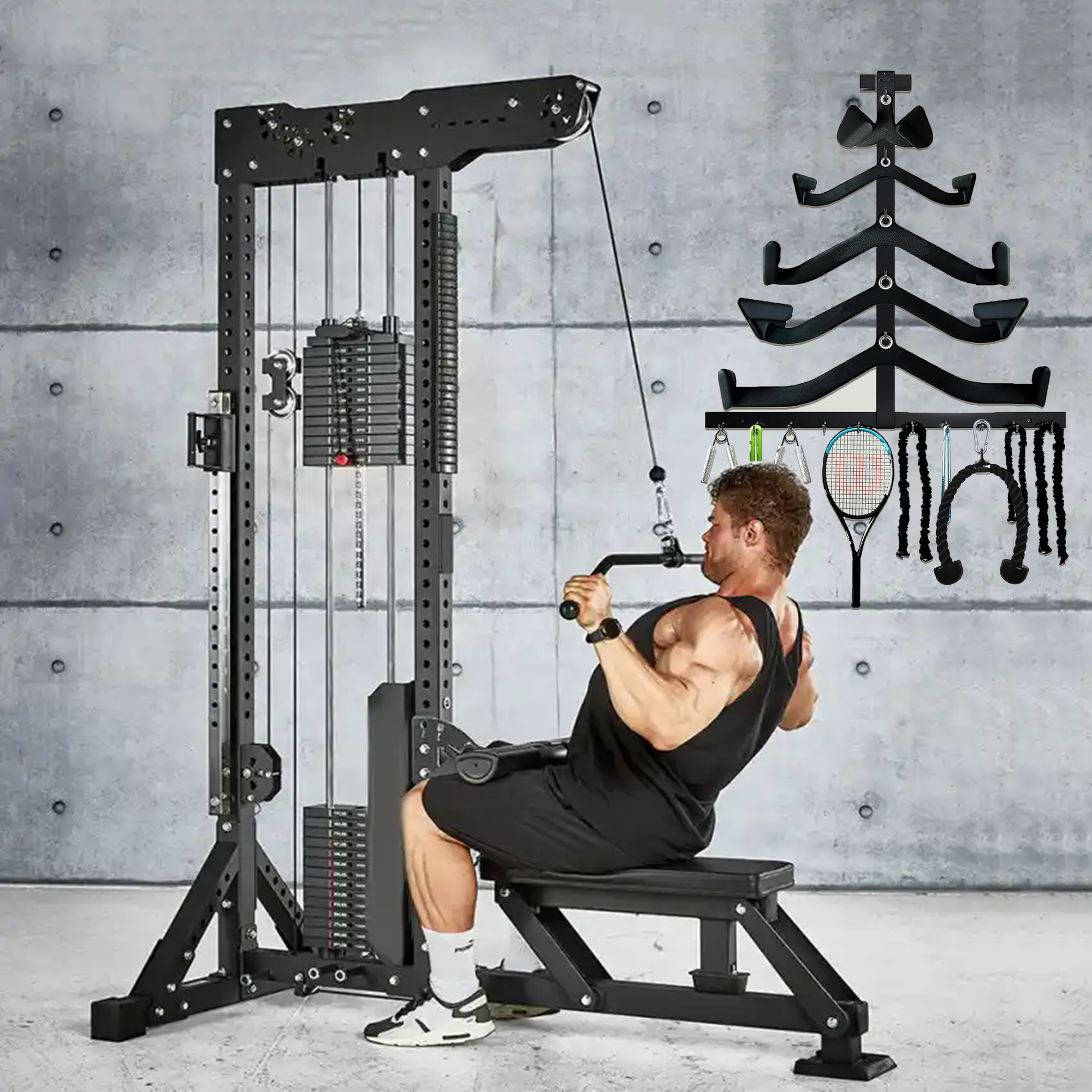 Lat Pull Down Bar Gym Accessor - Pull Up Bar Grip recensione e prezzo