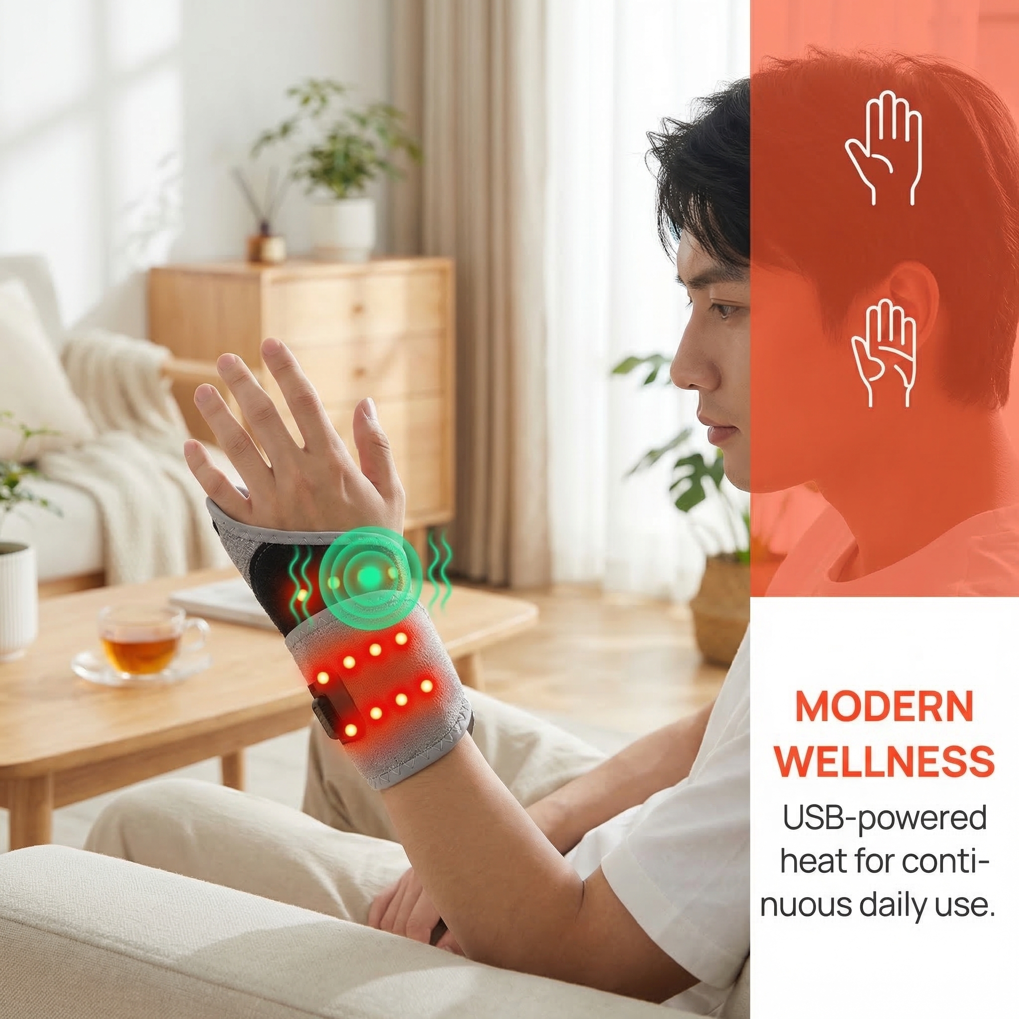 Heated Wrist Wrap Electric Hea - Wrist Wrap Support recensione e prezzo