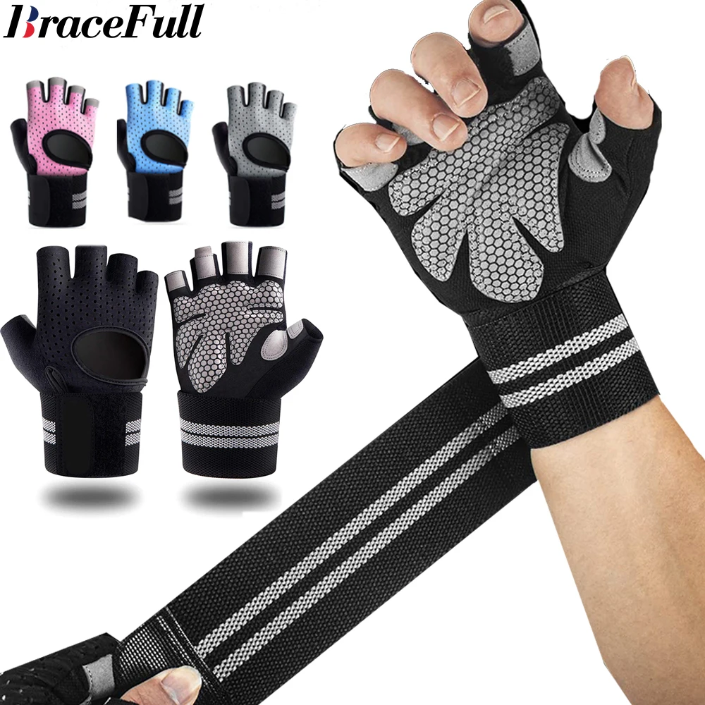 1Pair Half Finger Gym Fitness  - Crossfit G recensione e prezzo