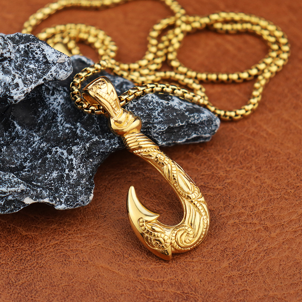 Maui Magic Fish Hook Necklace  - Battle Rope Anchor recensione e prezzo