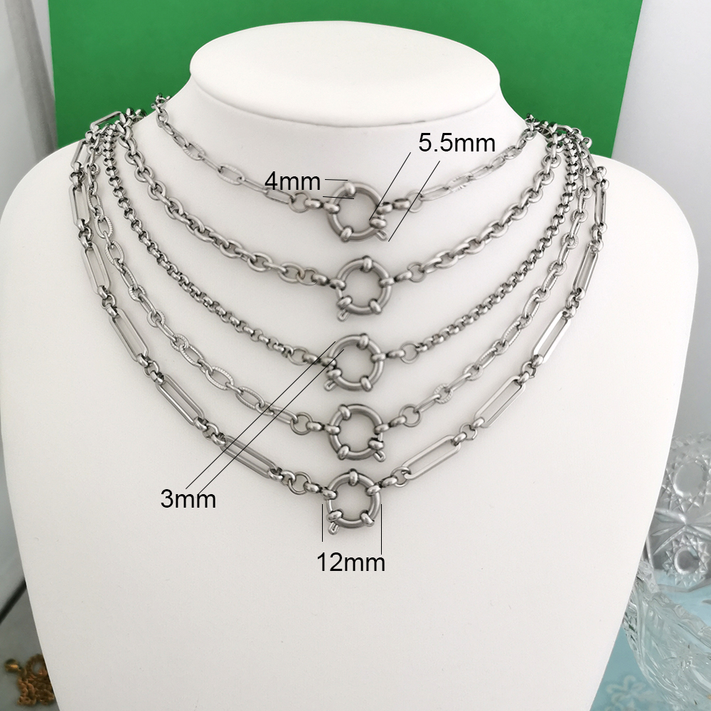 Spring Sailor Clasp Necklace W - Battle Rope Anchor recensione e prezzo